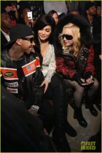 kylie-jenner-and-tyga-chat-it-up-with-madonna-at-philipp-pleins-fashion-show-03
