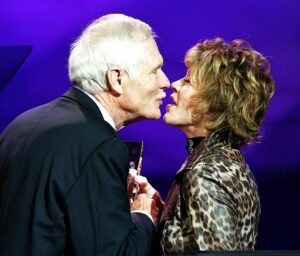 BURBANK, CA - OCTOBER 16: Ted Turner (L) and actress Jane Fonda attend the 20th annual Enviornmental Media Association Awards at Warner Brothers Studios on October 16, 2010 in Burbank, California. (Photo by Frederick M. Brown/Getty Images)