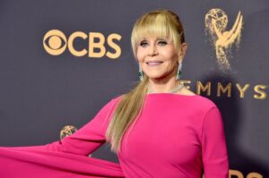 LOS ANGELES, CA - SEPTEMBER 17: Actor Jane Fonda attends the 69th Annual Primetime Emmy Awards at Microsoft Theater on September 17, 2017 in Los Angeles, California. (Photo by Jeff Kravitz/FilmMagic)