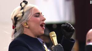 Watch Lady Gaga sing the National Anthem at Joe Biden's inauguration - CNN  Video