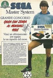 X0452 Sega Master System - Walter Zenga - Pubblicità 1989 - Vintage  advertising | eBay